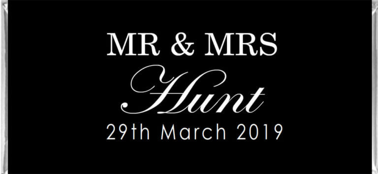 Personalised Chocolate - Mr & Mrs Design