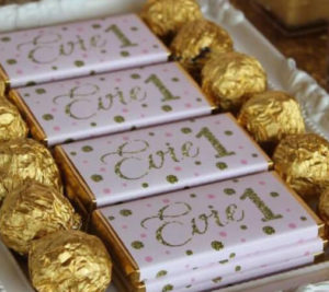 chocolate favors,pink gold theme,pink gold theme birthday,pink and gold theme party,pink and gold theme 1st birthday,pink gold princess themed party,pink gold party decorations,pink and gold themed party ideas for adults,pink white and gold theme party,pink gold bomboniere