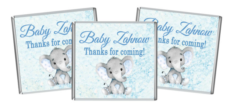 Blue Baby Elephant Petite Chocolates