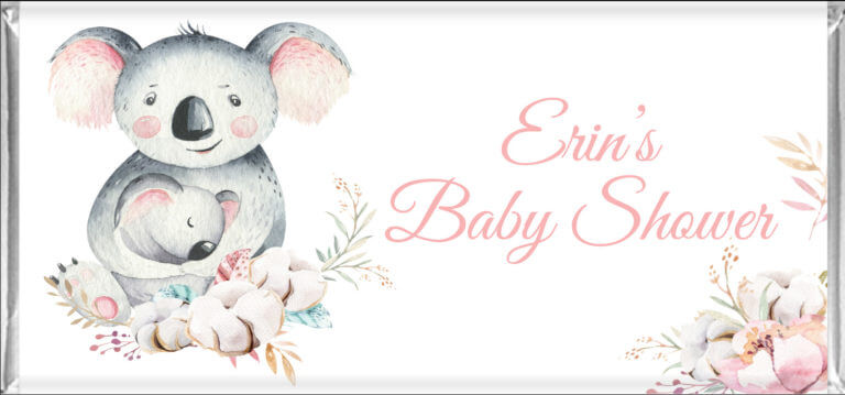 Mummy & Baby Koala Personalised Chocolates