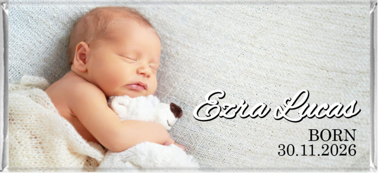 Upload Your Own Photo Custom Baby Party Custom Chocolates