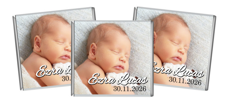 Upload Your Own Photo Baby Party Petite Custom Chocolates