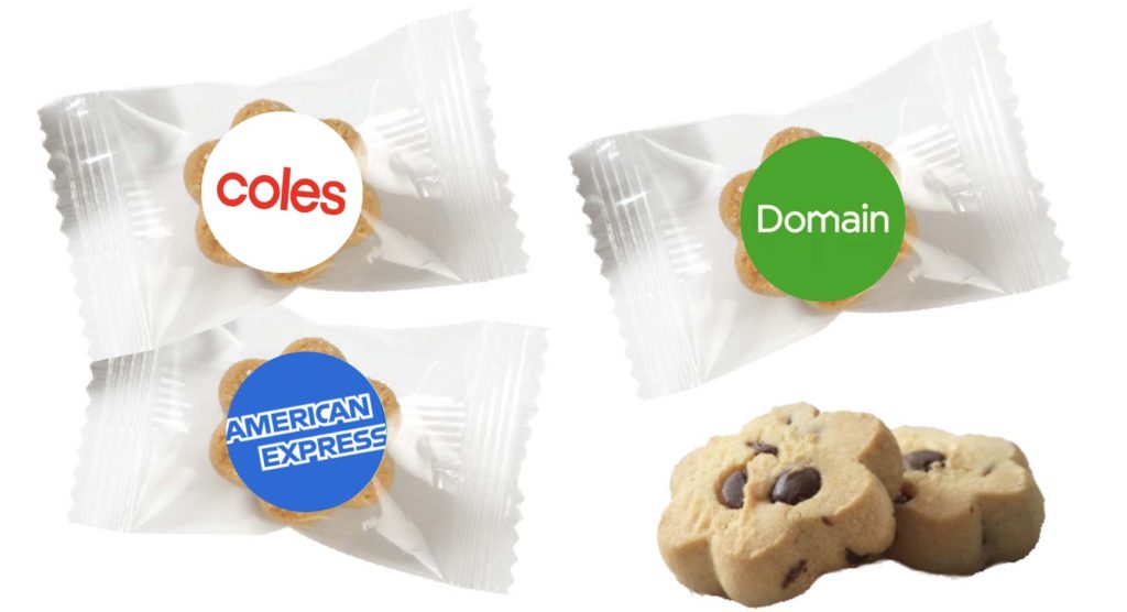 personalised mini cookies