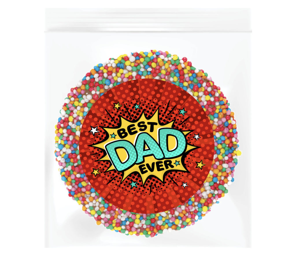 Fathers Day Comic Style Personalised Giant Freckle