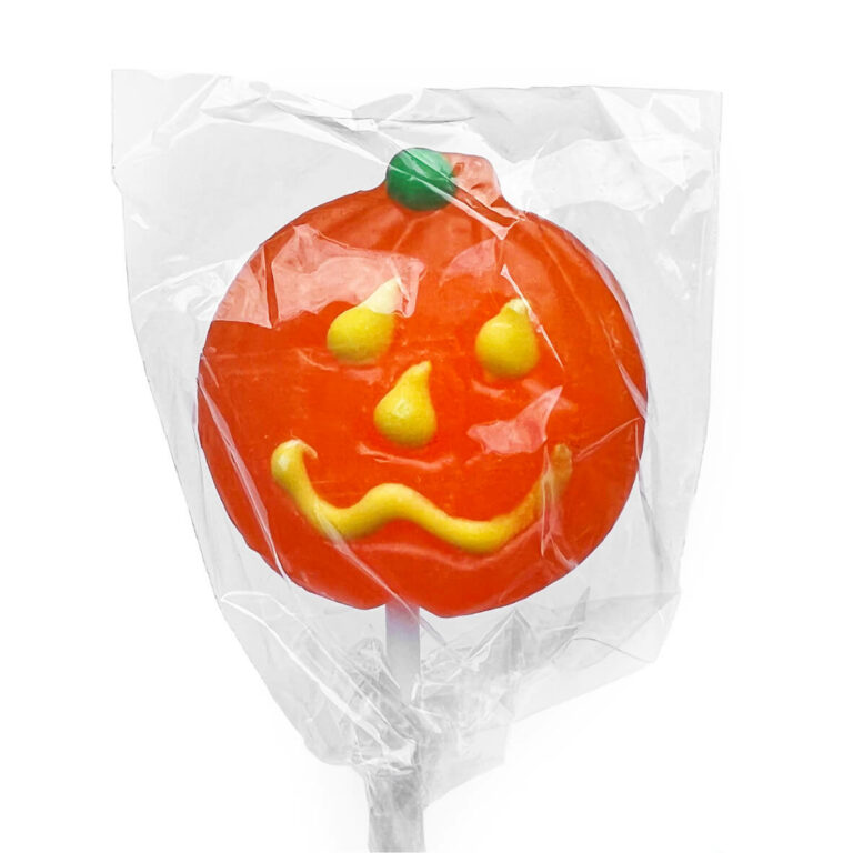 Halloween Pumpkin Lollipops