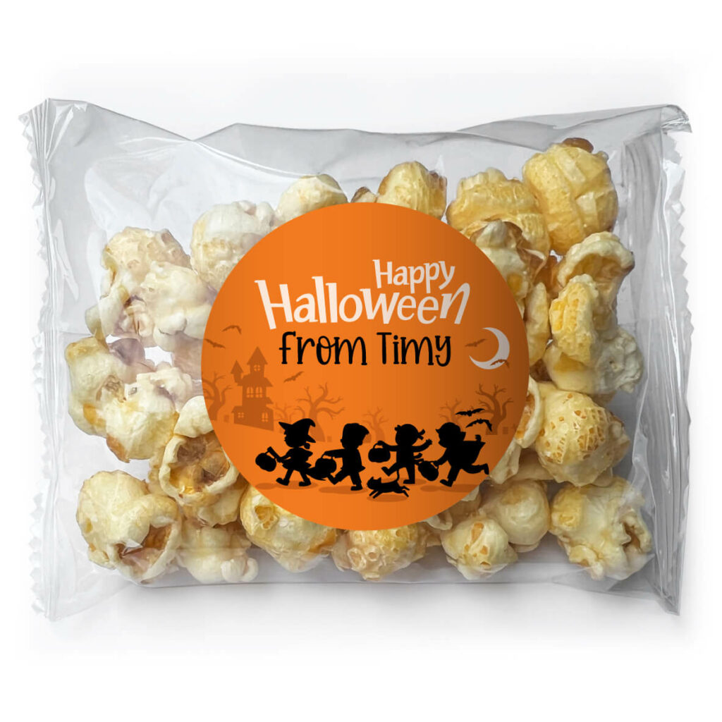 favour perfect favor popcorn with custom label kids