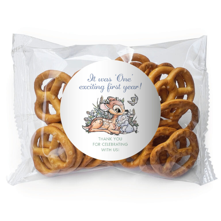 Bambi Deer Personalised Pretzel Bags