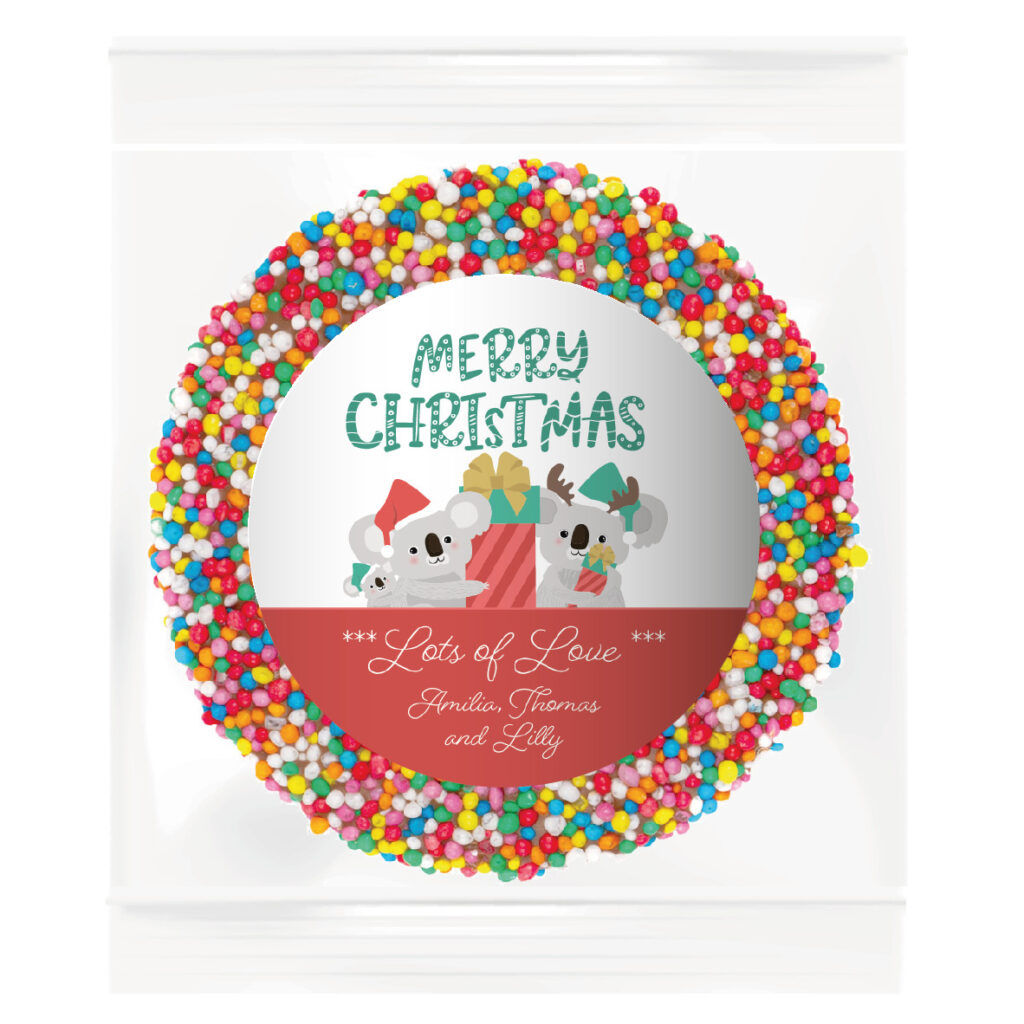 christmas koalas personalised giant freckle