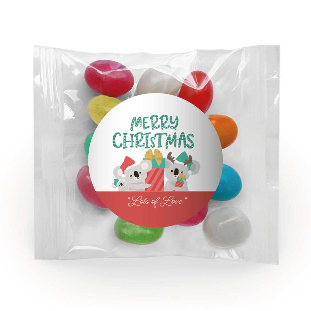 christmas koalas personalised chocolate bars (copy)