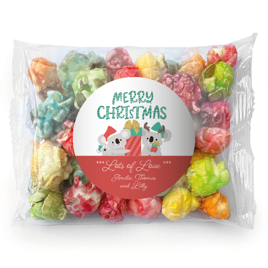 christmas koalas personalised chocolate bars (copy)