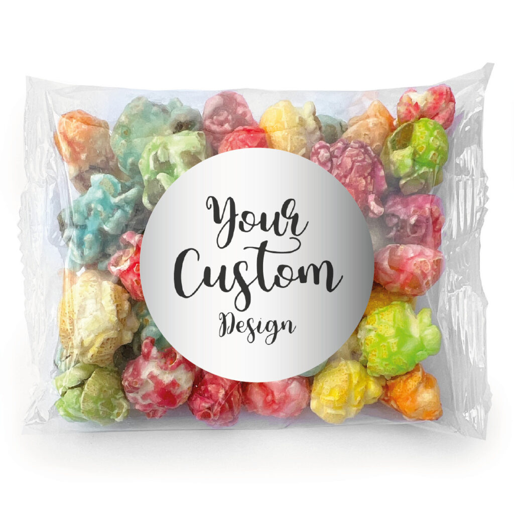 favour perfect custom popcorn rainbow favor