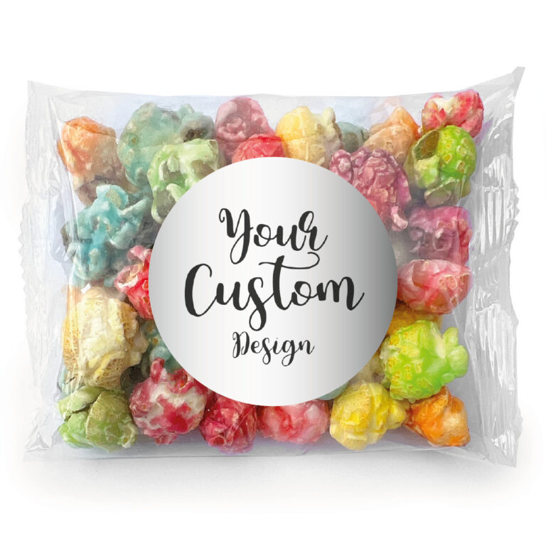 Custom Designed Popcorn Bag Favours