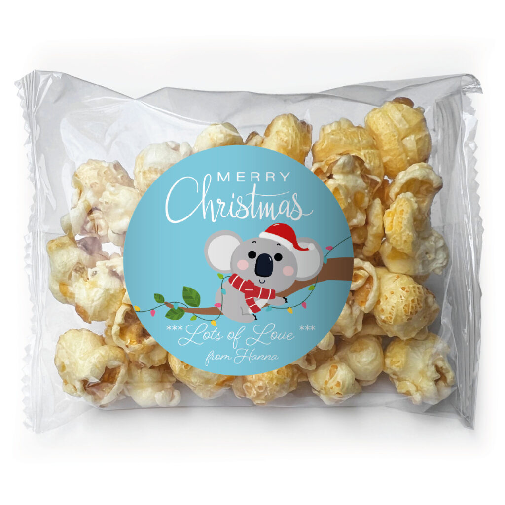 christmas koala cutie mini jelly bean bags
