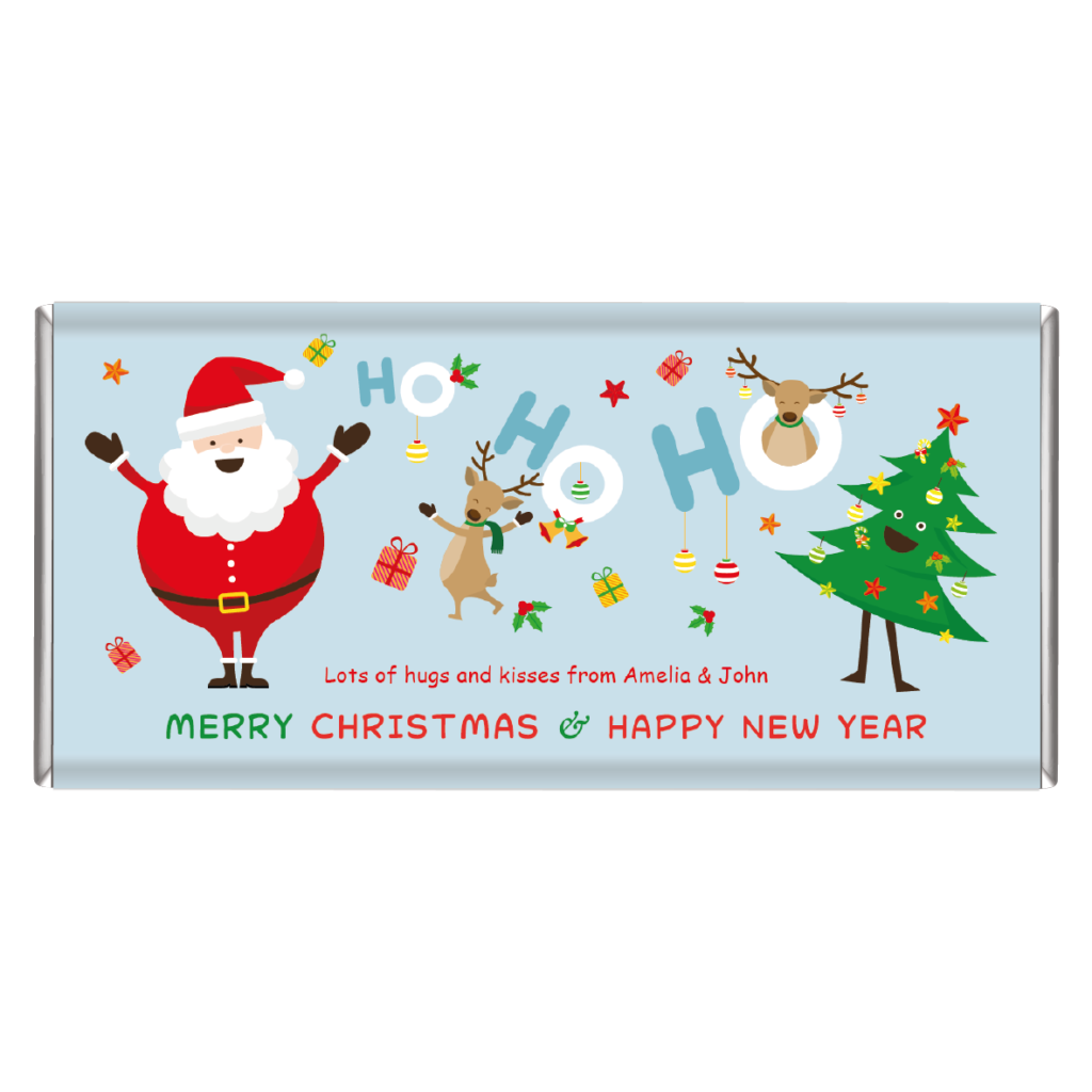 Christmas Fun favour santa decor chocolate