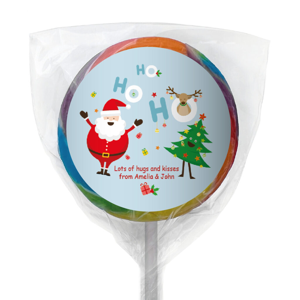 favour perfect f favour santa decor lollipop rainbow