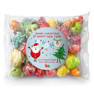 favour perfect f favour santa decor popcorn rainbow
