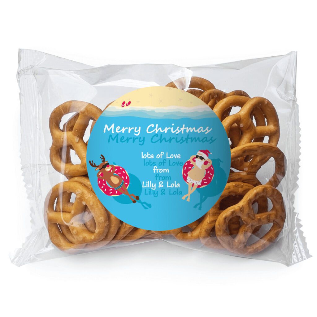favour perfect favor donut santa pretzel