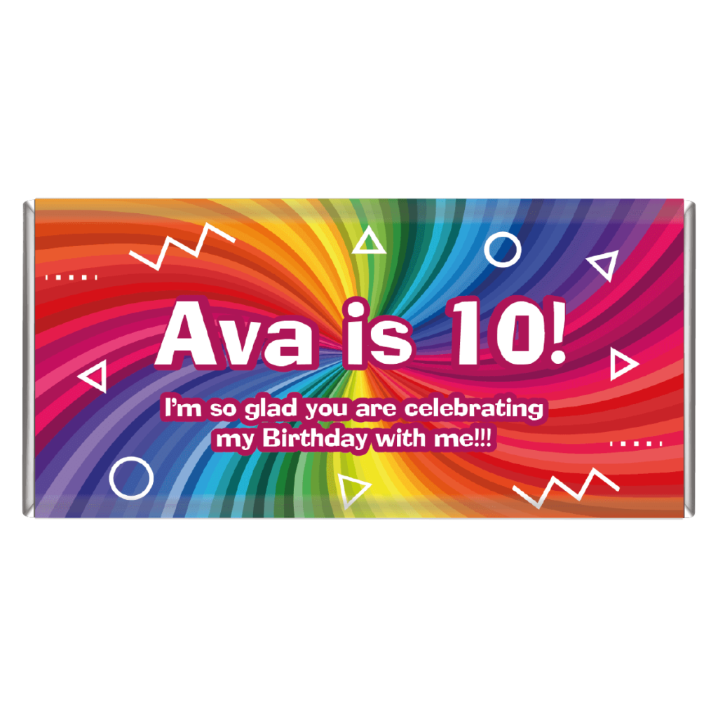 favour perfect favor girl rainbow party chocolate