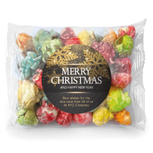 favour perfect favor xmas gold black popcorn rainbow