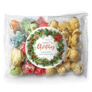 favour perfect favor xmas greenery popcorn rainbow caramel