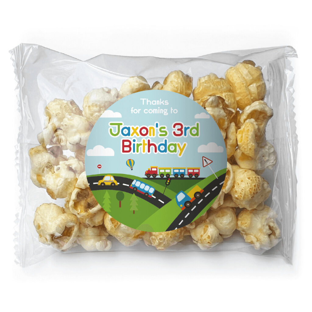 favour perfect favor cars trucks planes popcorn