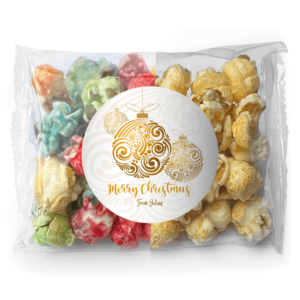 favour perfect favor xmas gold balls popcorn rainbow caramel