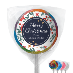 favour perfect favor xmas florals lollipops