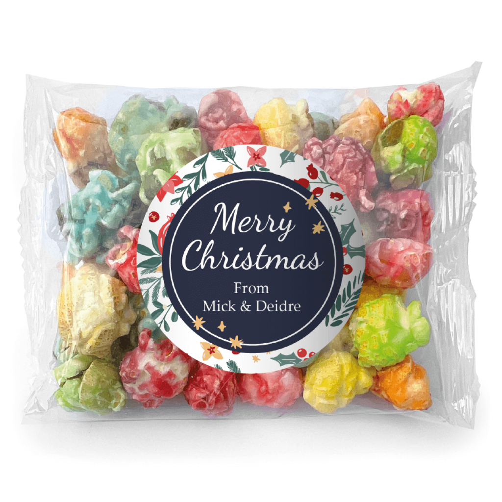 favour perfect favor xmas florals popcorn rainbow
