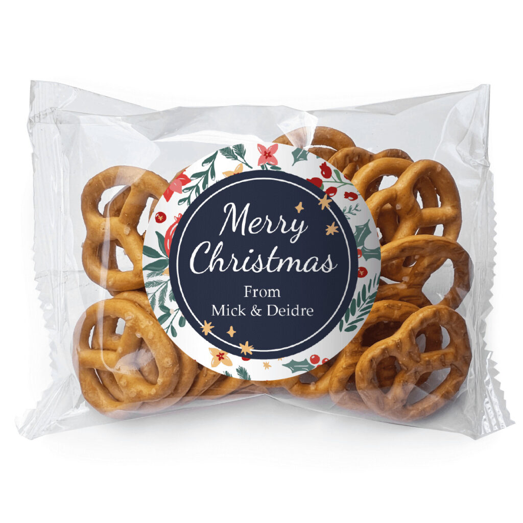 favour perfect favor xmas florals pretzel