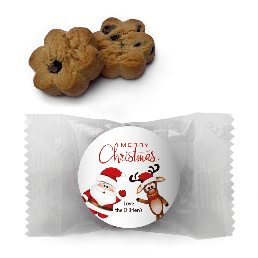 favour perfect favour waving santa christmas cookie