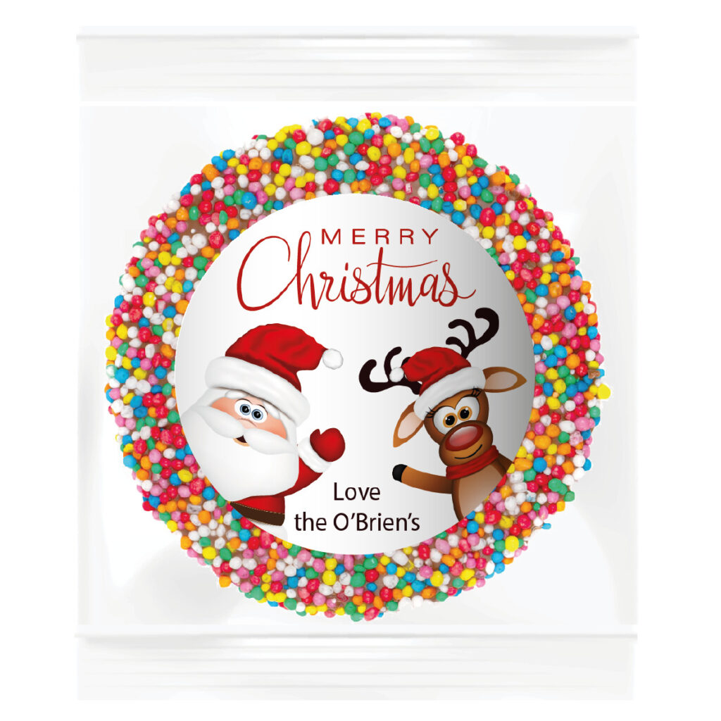 favour perfect favour waving santa christmas freckle