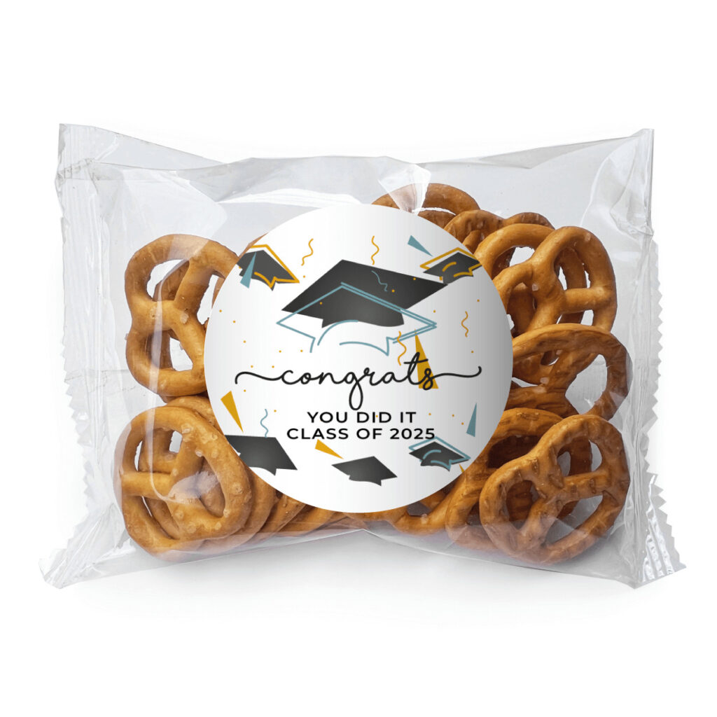 graduation hats pretzel