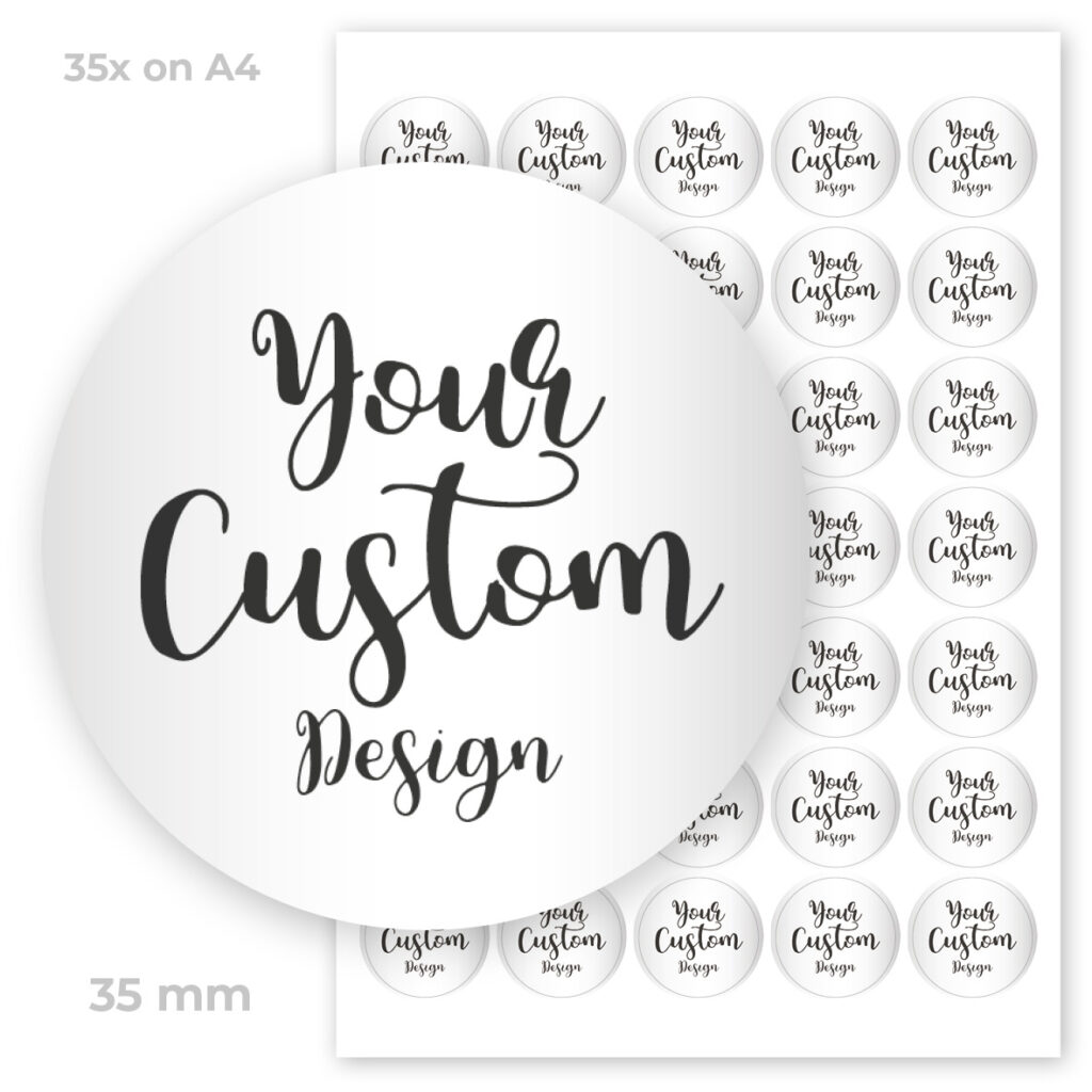 lables custom lables print only 35mm