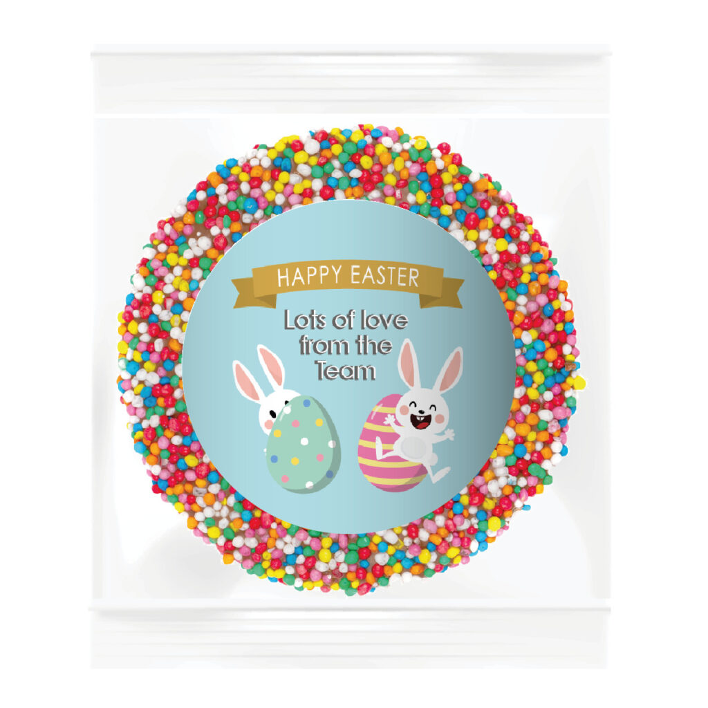 cute easter bunny personalised easter giant freckle