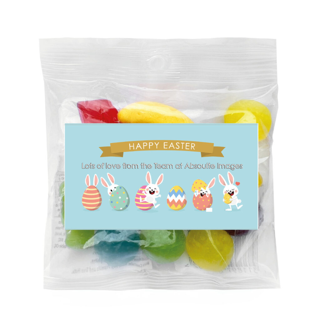 Cheeky Easter Bunnies custom lolly bags