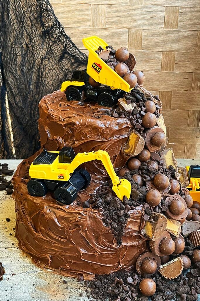 easy homemade construction cake