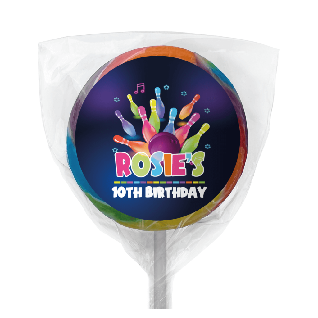 product placement master bowling party lollipop rainbow (1)