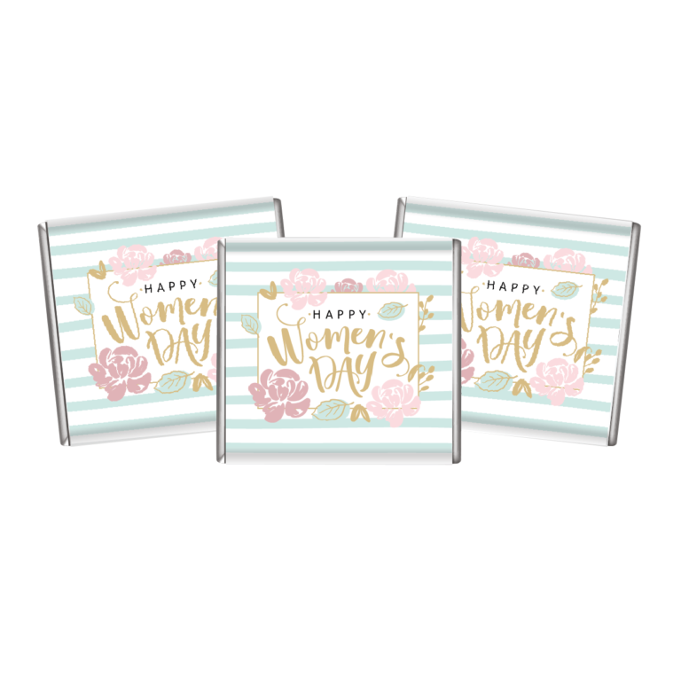 Pretty Pastel Posy Womens Day Petite Custom Chocolates