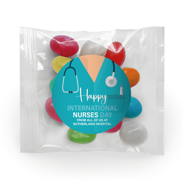 Nurses Day Uniform Custom Jelly Bean Bags