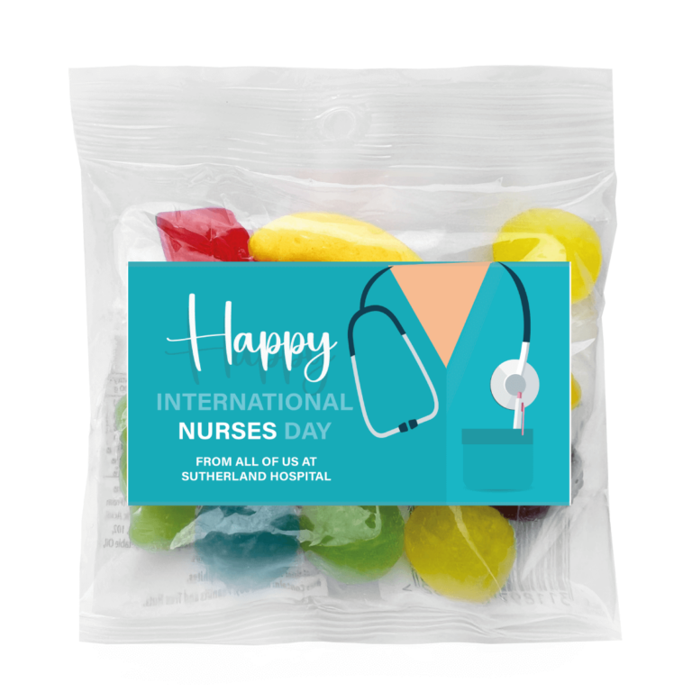 Nurses Day Uniform Custom Lolly Bags