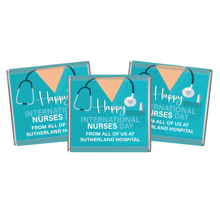 Nurses Day Uniform Custom Petite Chocolates