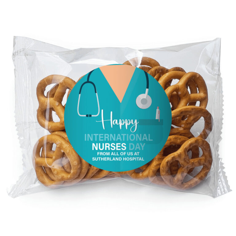 Nurses Day Uniform Custom Pretzel Bags