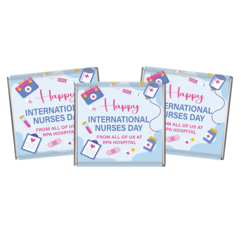 Happy Nurses Day Custom Petite Chocolates