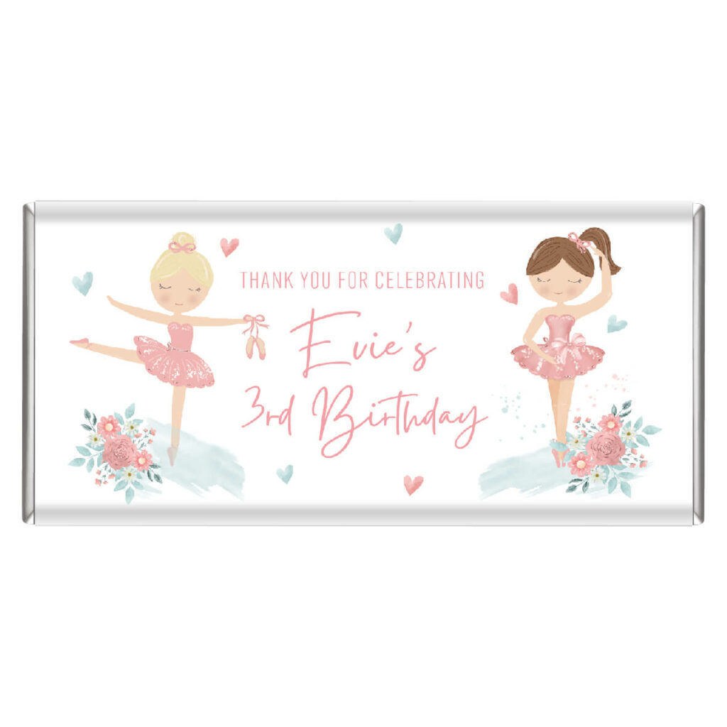 ballerina chocolate bar