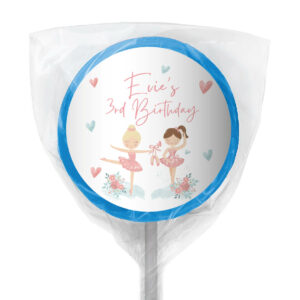ballerina lollipop blue