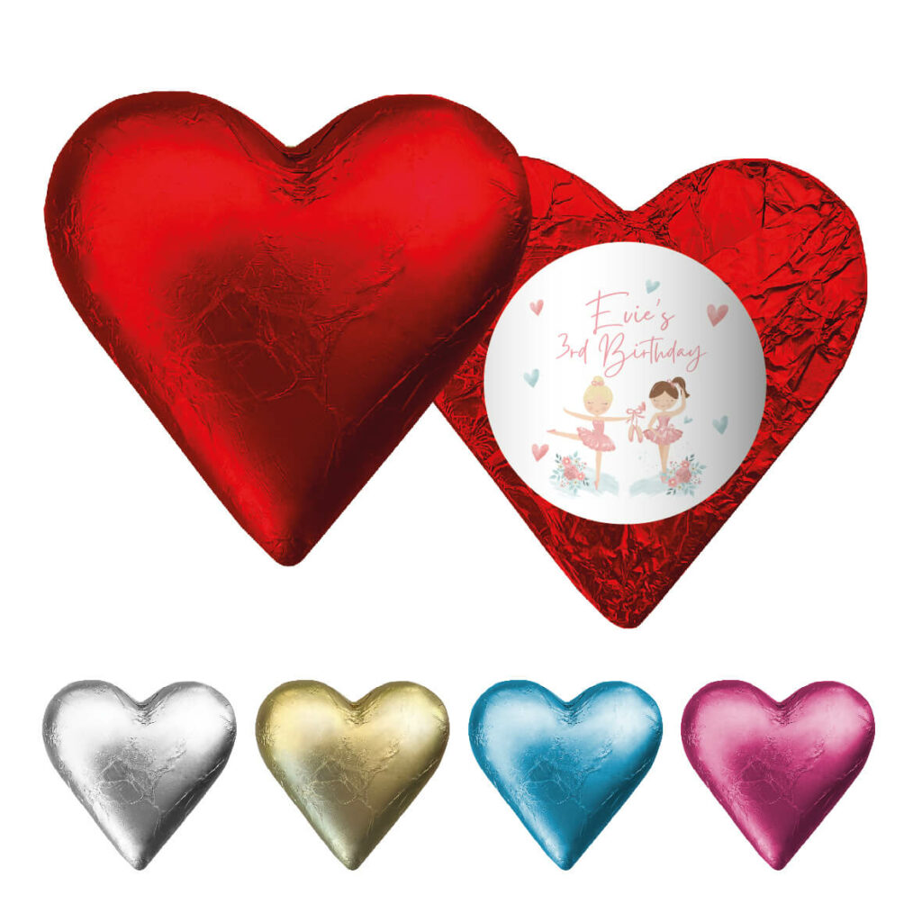 ballerina red heart large front copy