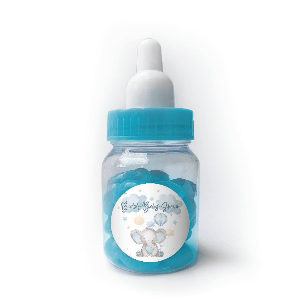 blue baby elephant web jelly bean blue