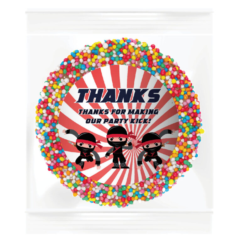 Ninja Party Personalised Giant Freckle