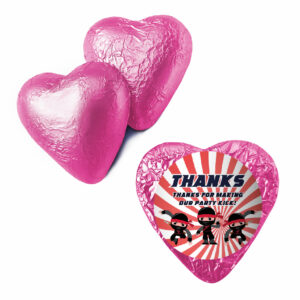 ninja party pink heart