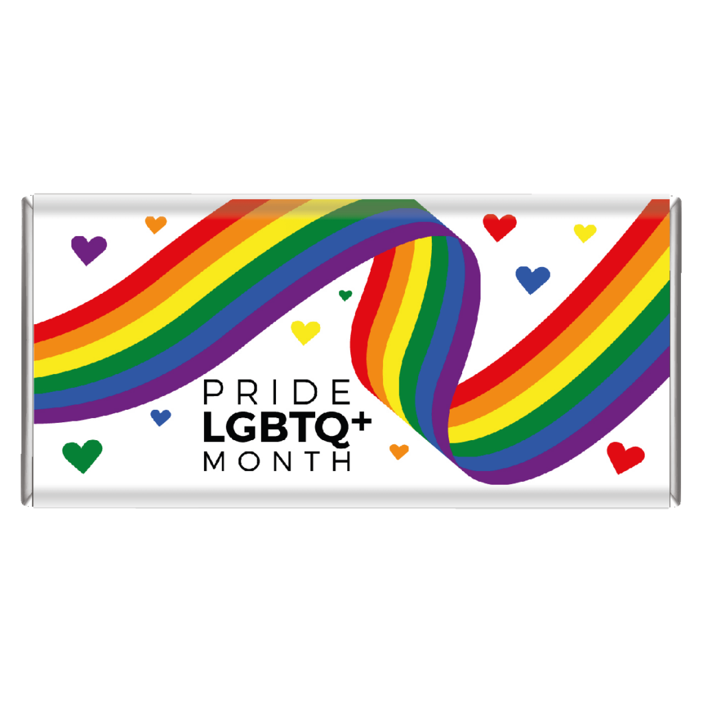 pride pride lgbtq chocolate